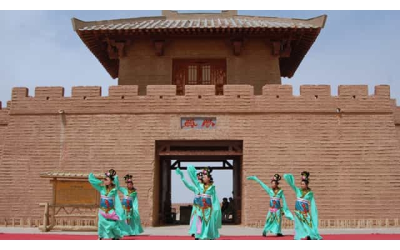 敦煌陽關古建筑群活動場地